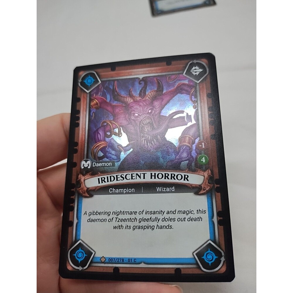 Lot Of (7) Warhammer Age Of Sigmar Champions Foil Commons And Uncommons - Picture 7 of 8